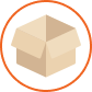 Open Cardboard box icon